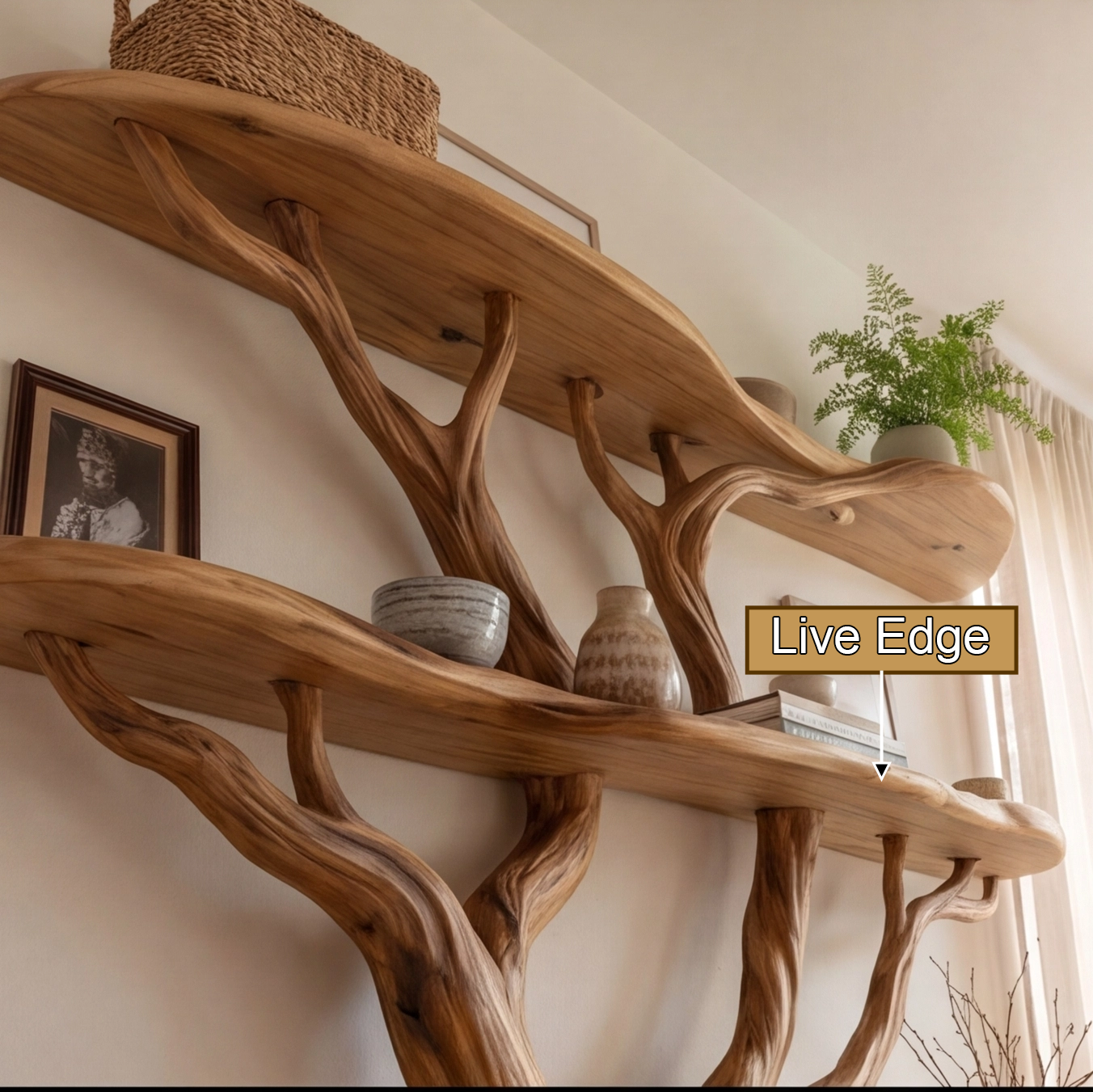 console table with shelves 4