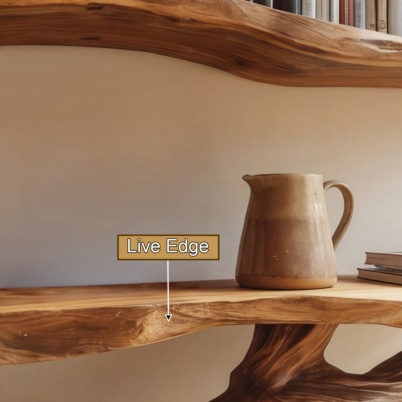Console Table With Shelves 7842 1