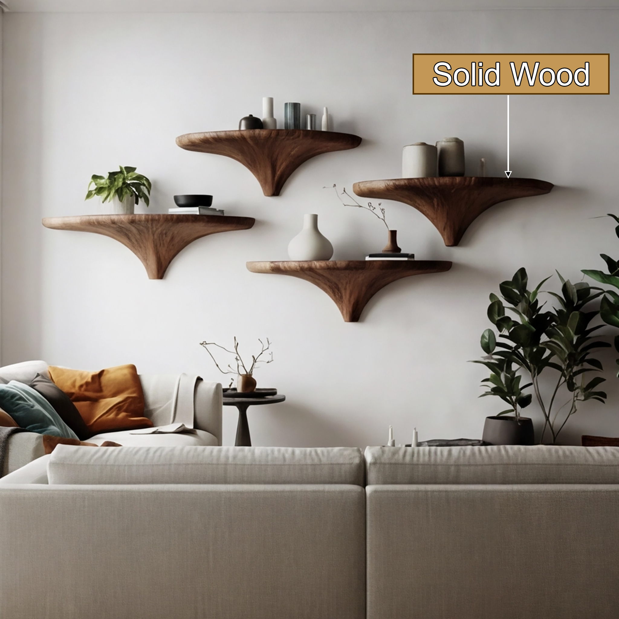 Mushroom Floating Shelf 3